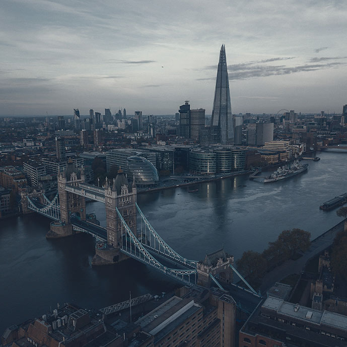 London skyline
