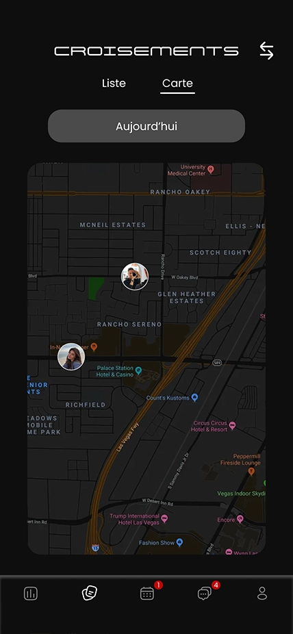 Meetracers Map