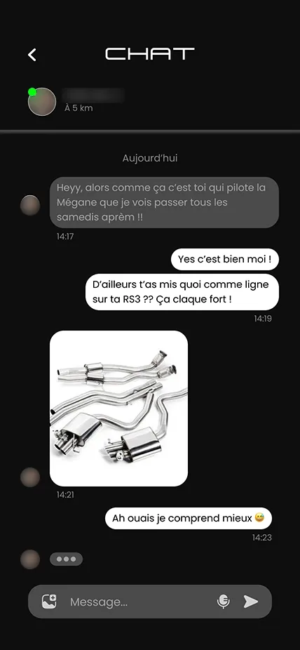 Discussion entre deux passionnés
