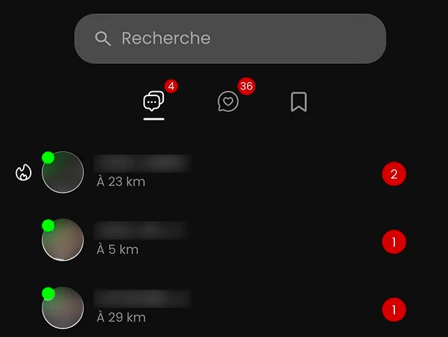Liste des discussions