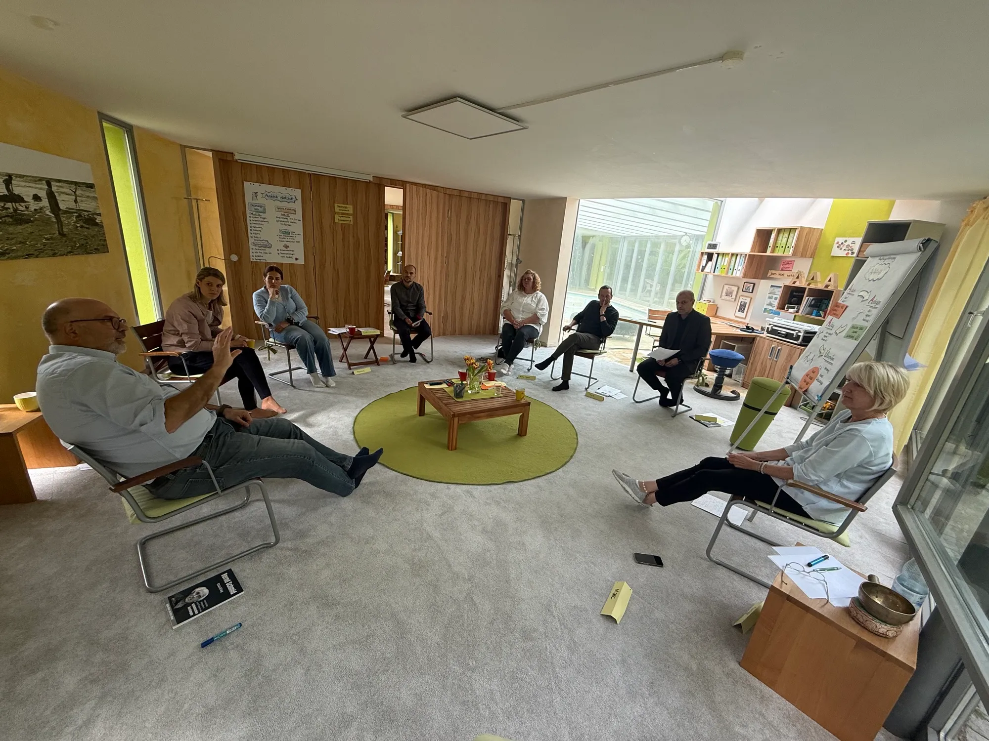 Gesprächsrunde im Kreis