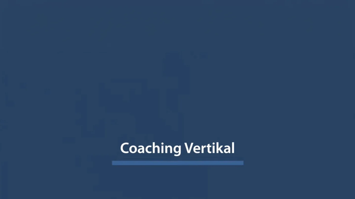 Titeltafel des Videos Coaching Vertikal