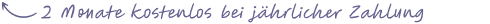 2 months for free graphic