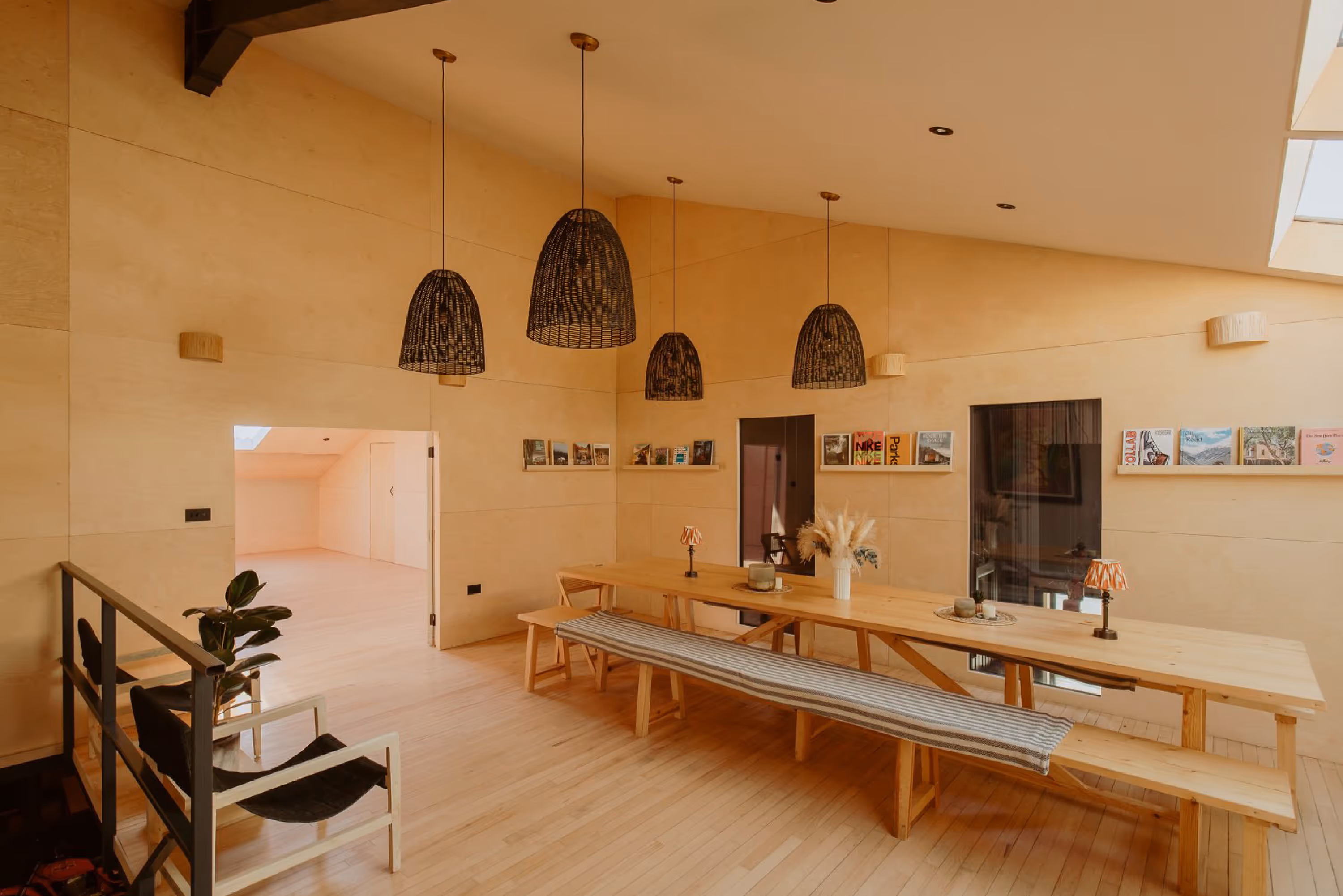 Co-working space at Kip & Nook