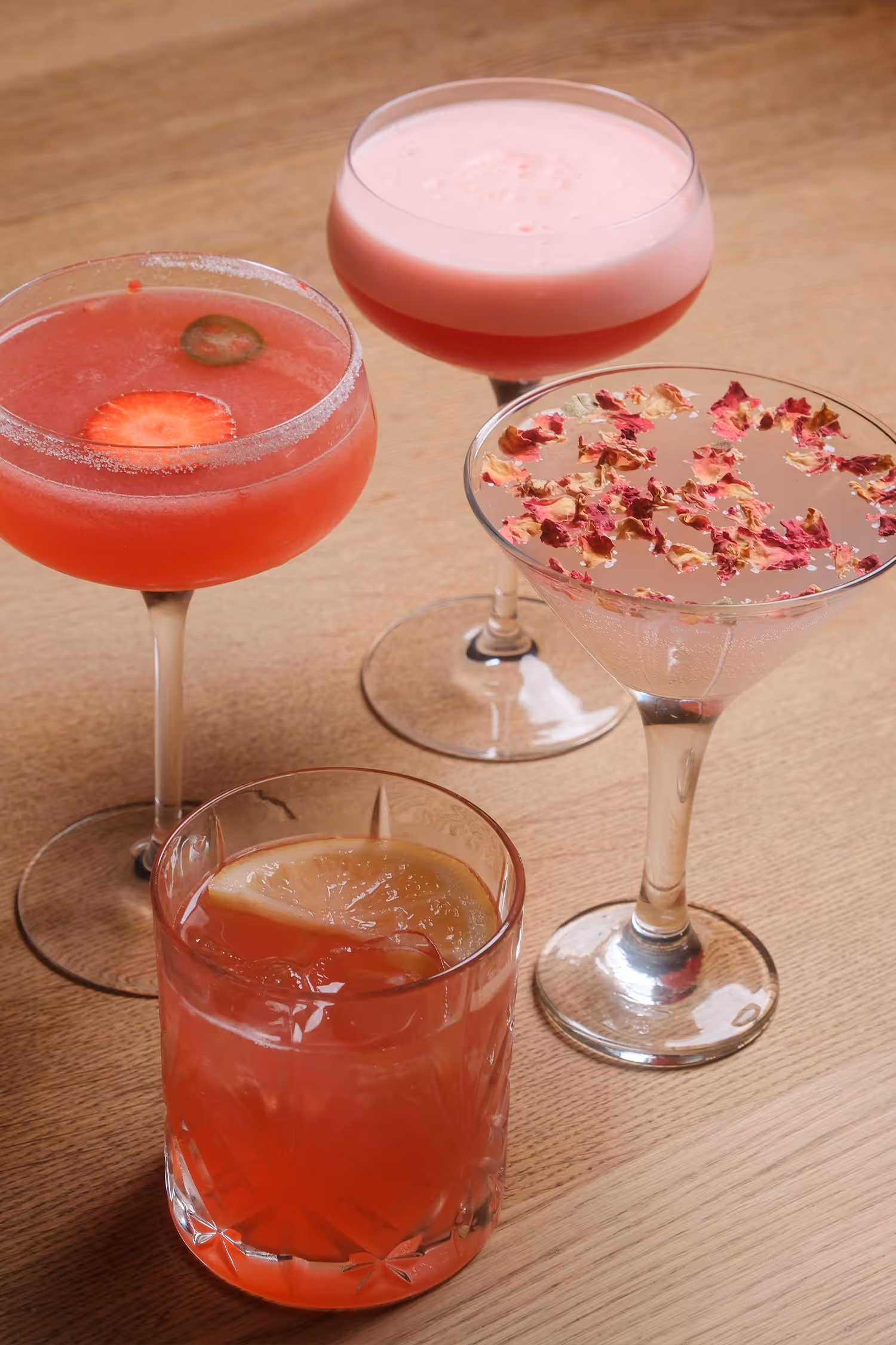 Valentines cocktails