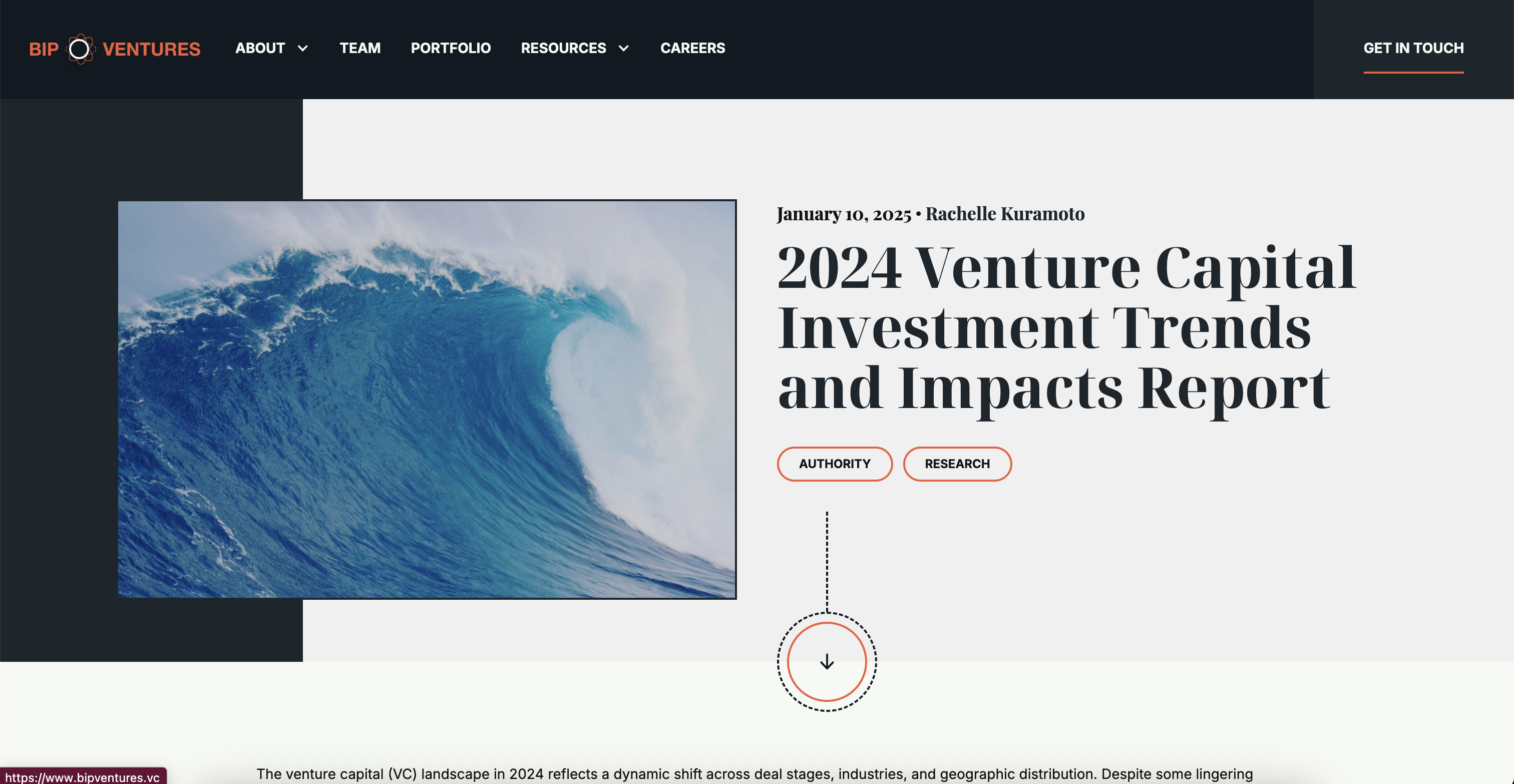 BIP Ventures Trends Report 2024