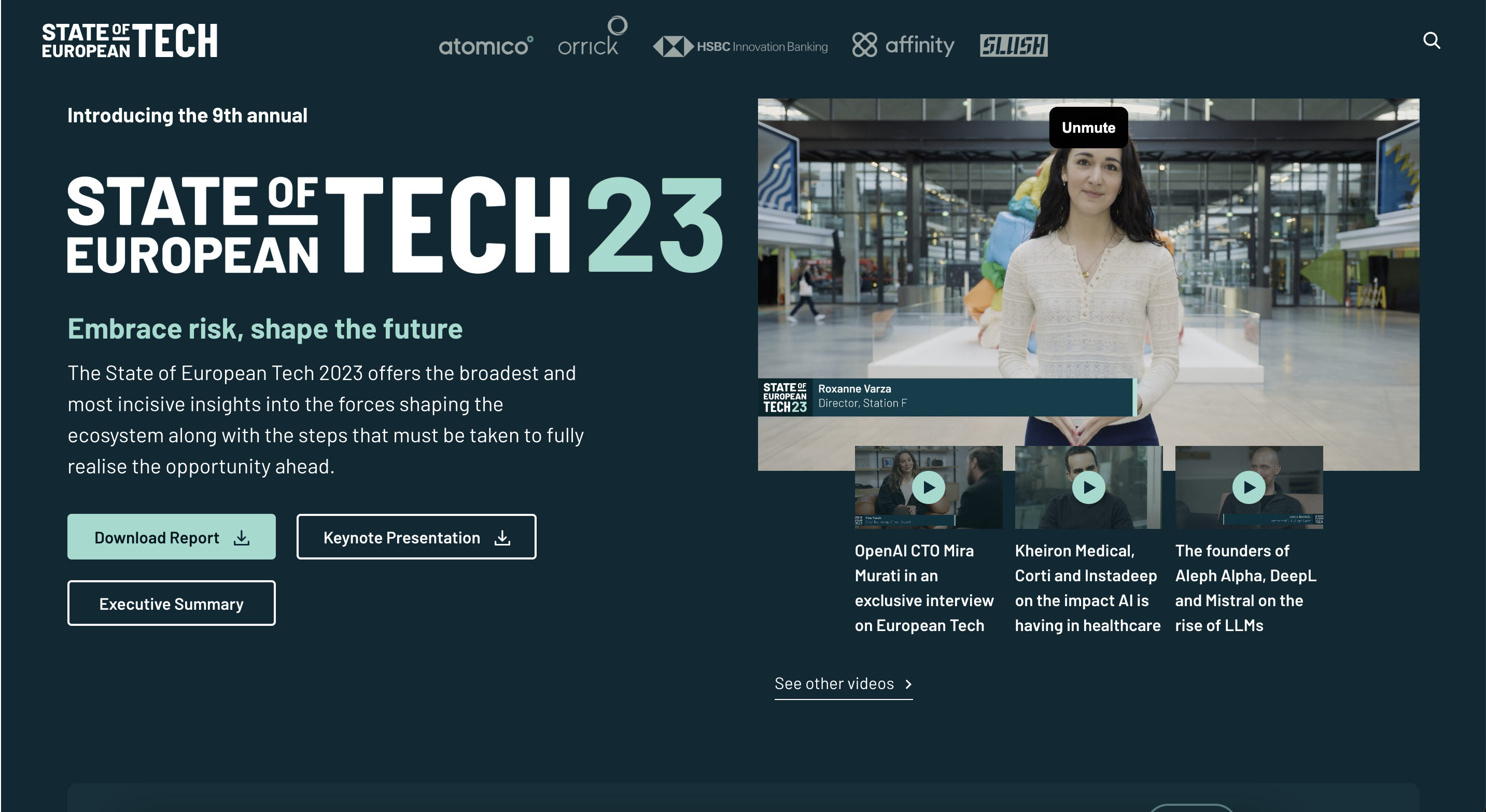 State of European Tech 2023