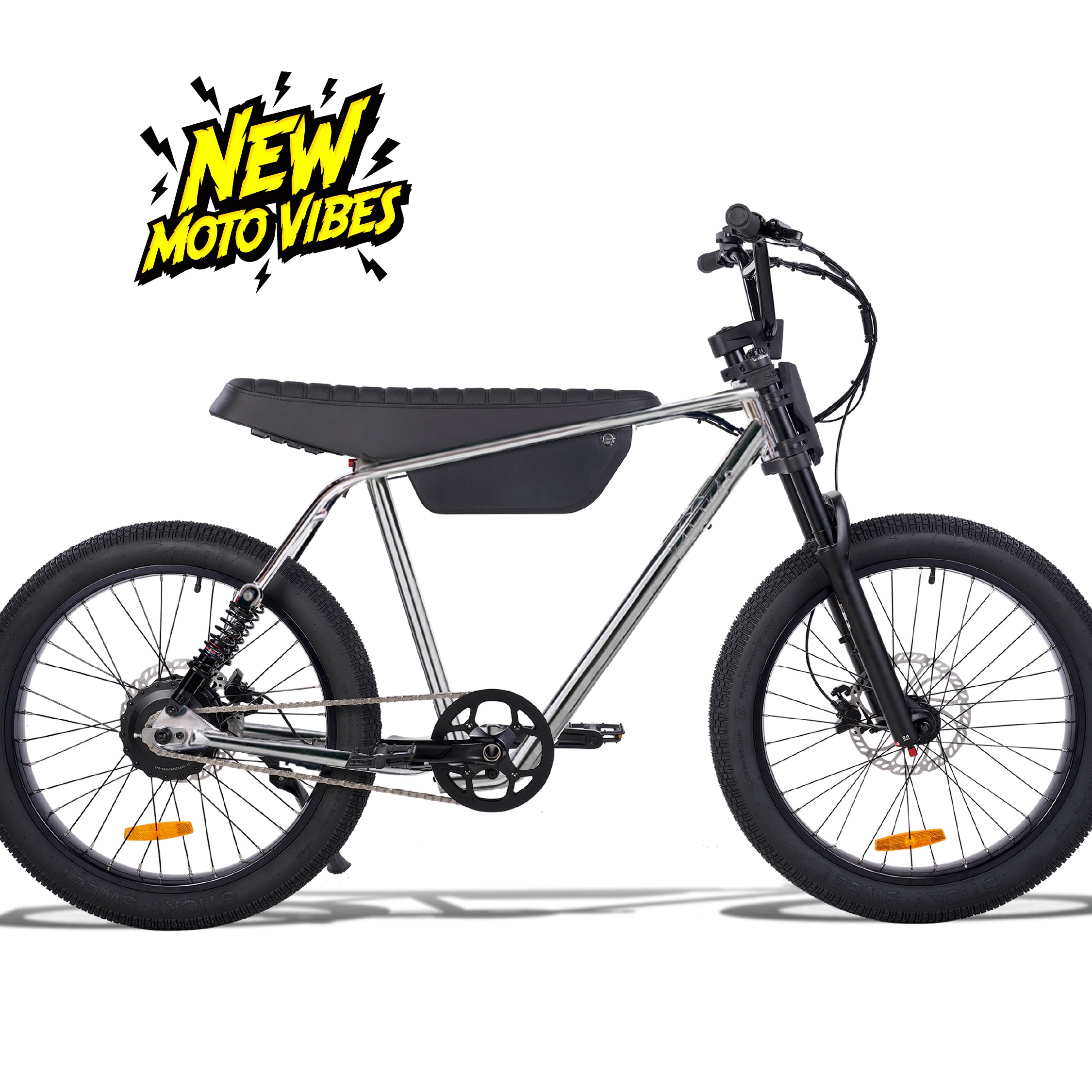 2026 Zooz Ultra Flex G2 Low Bar in Chrome, side profile