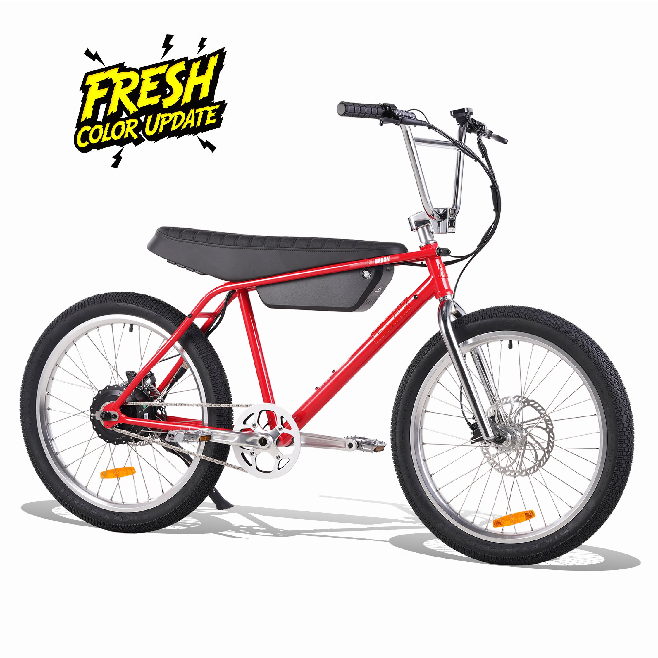 2026 Zooz Ultra Urban Gen 5 in Red Rocket, front three-quarter view