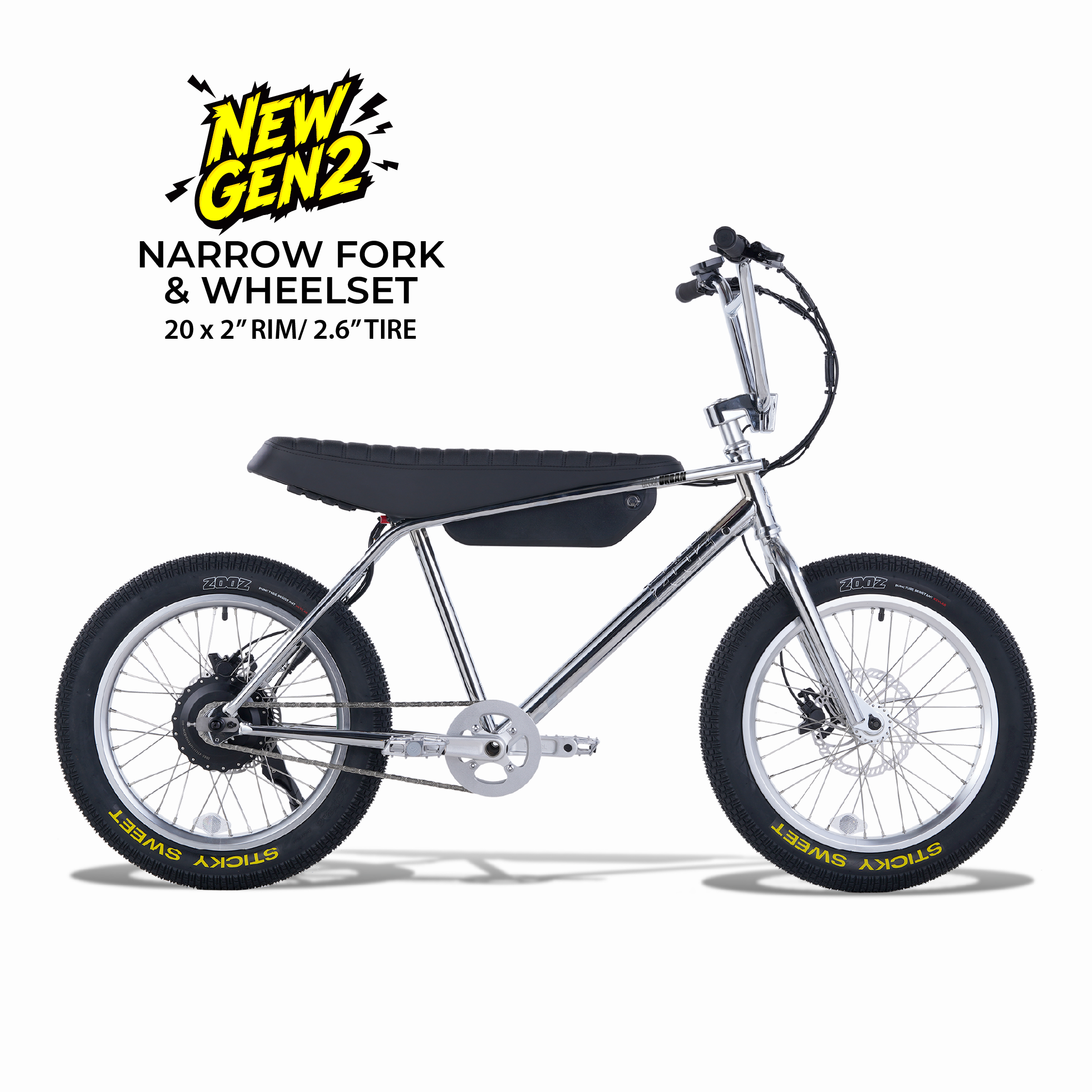 2026 Zooz Ultra Ripster Gen 2 in Chrome, side profile