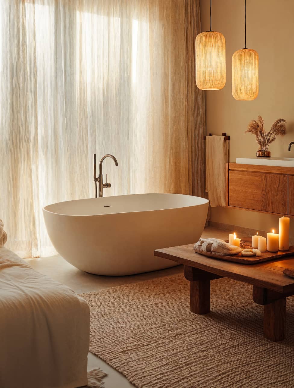 Zen Bathroom Touches