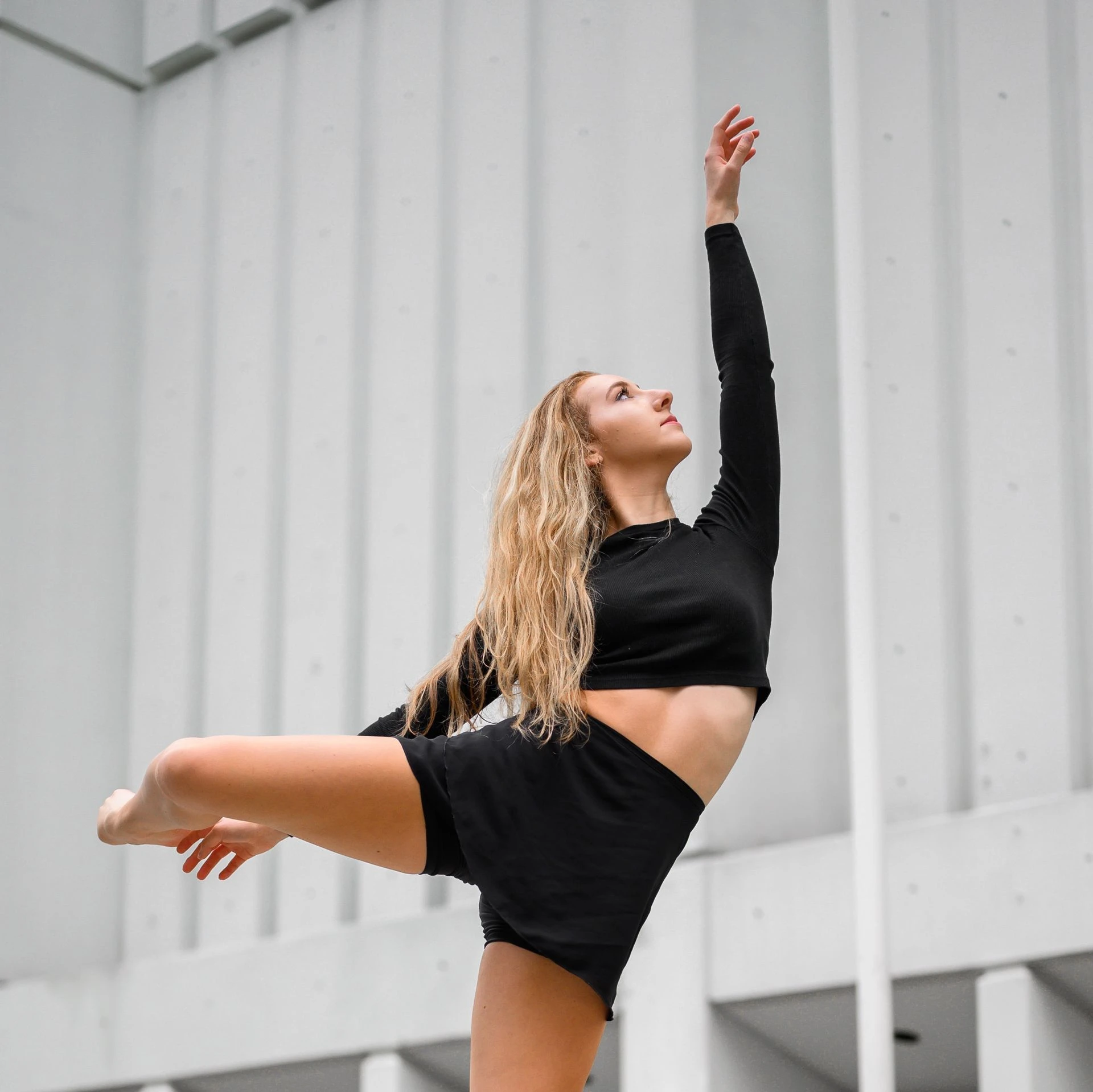 A dancing woman
