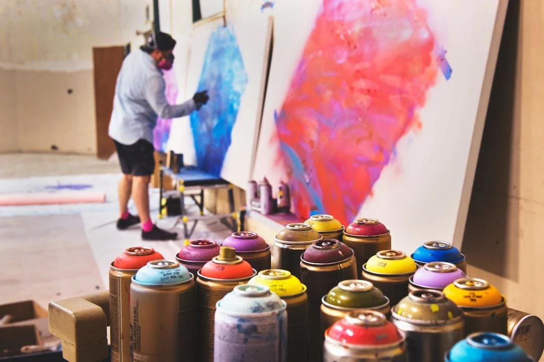 A graffiti workshop