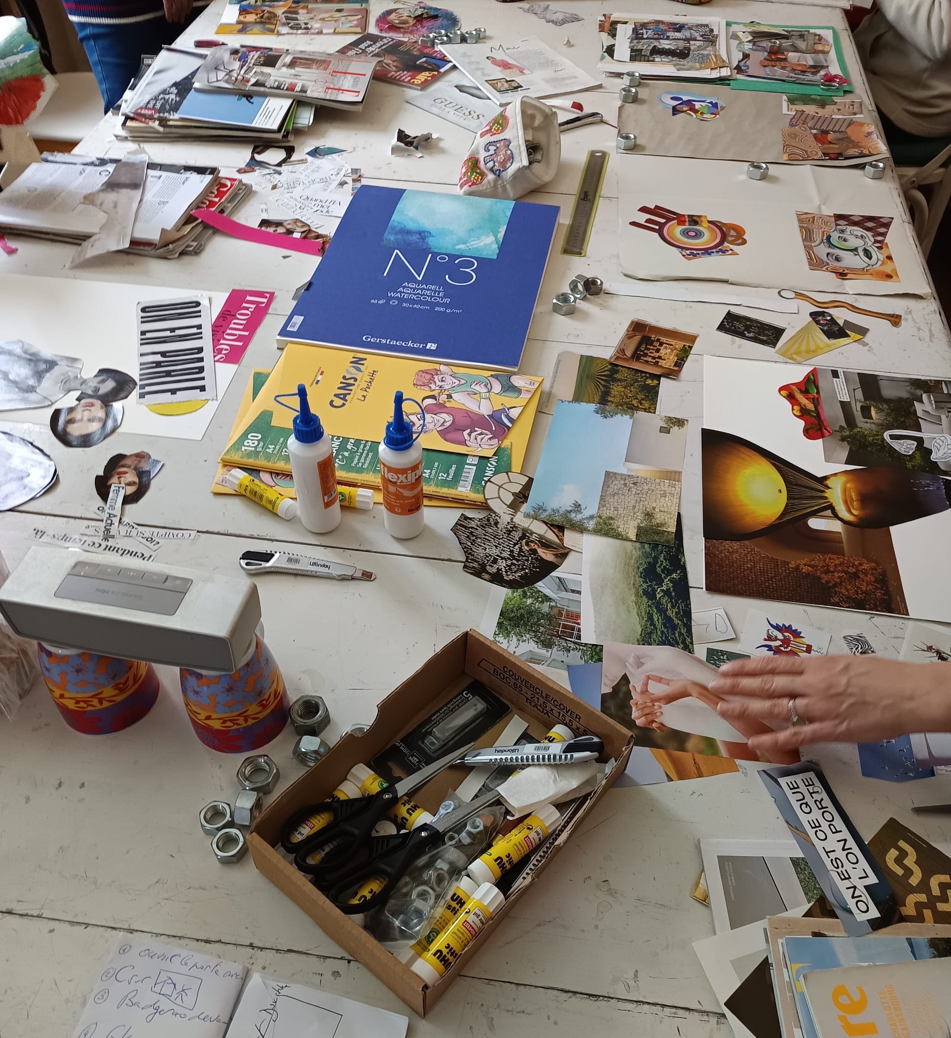 Atelier collage artistique - Image 1