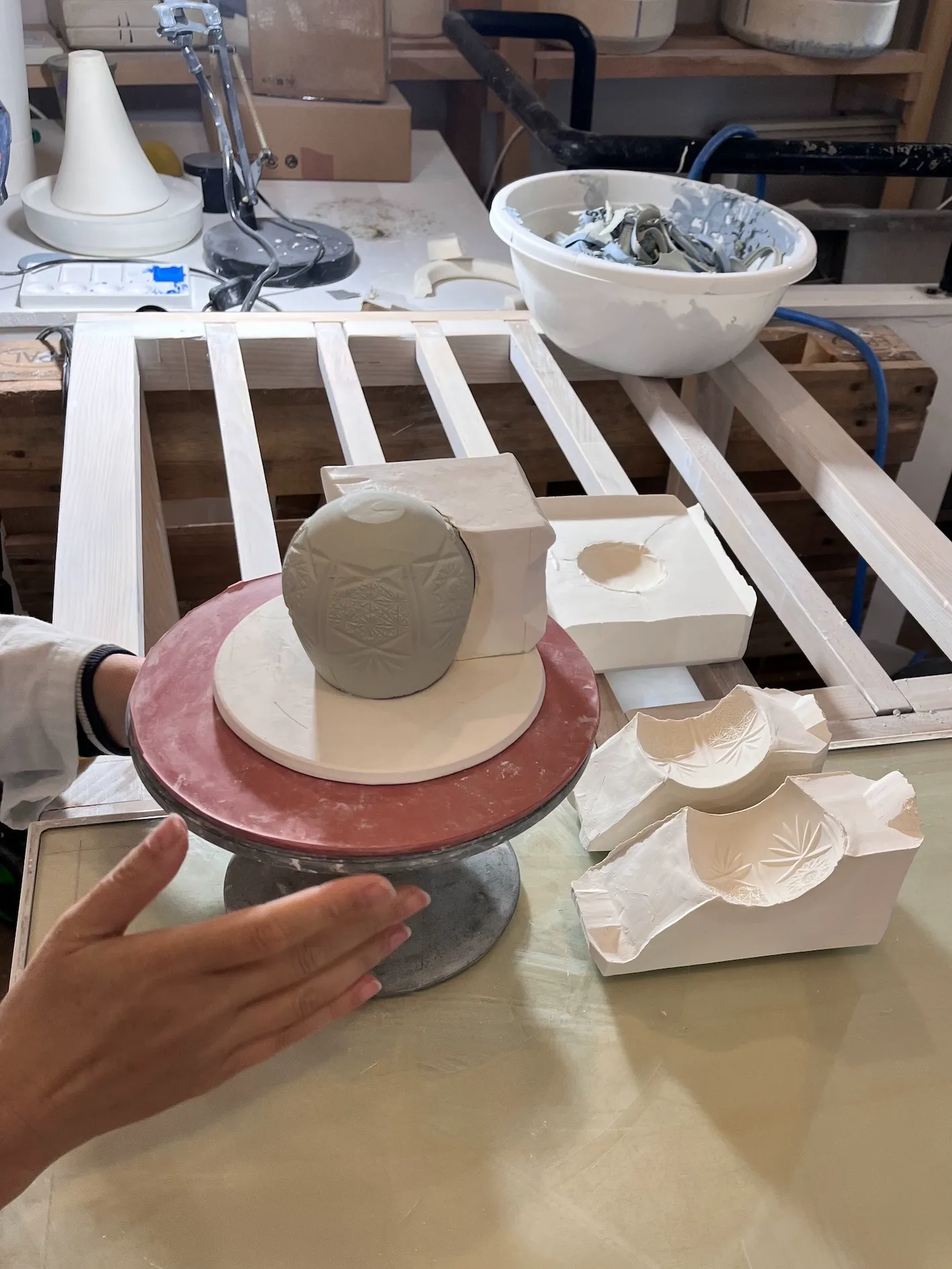 [EUGÈNE GRIOTTE] Stage moulage céramique complexe