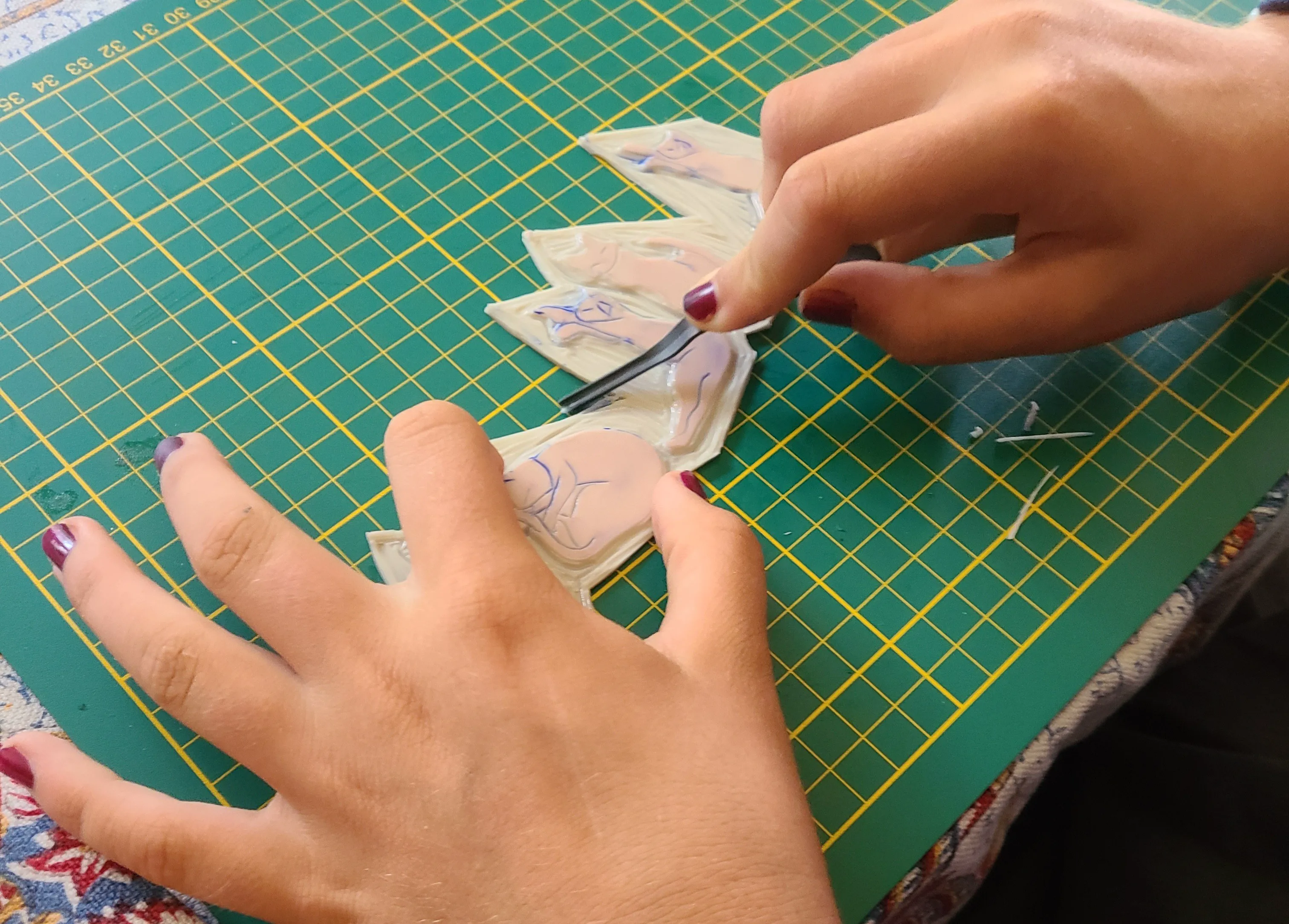 Initiation à la gravure de tampon - Image 5