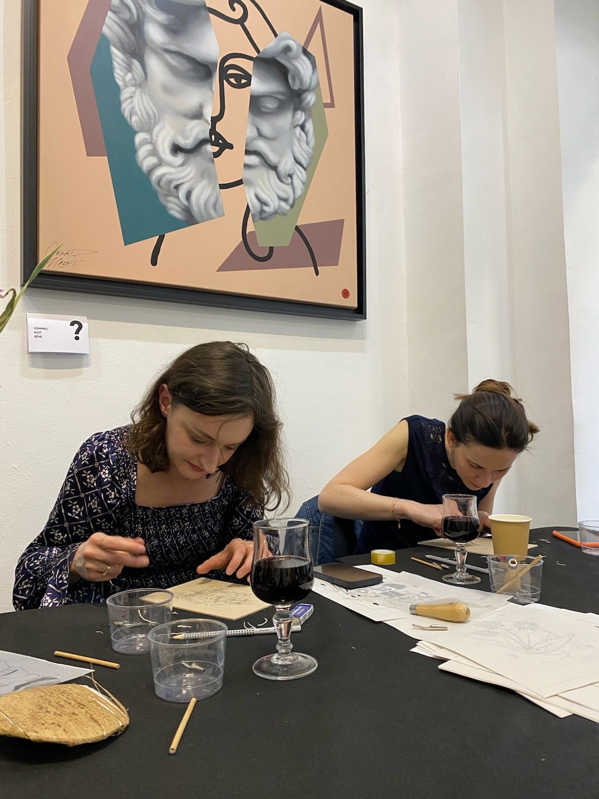 Apéro linogravure - Image 1