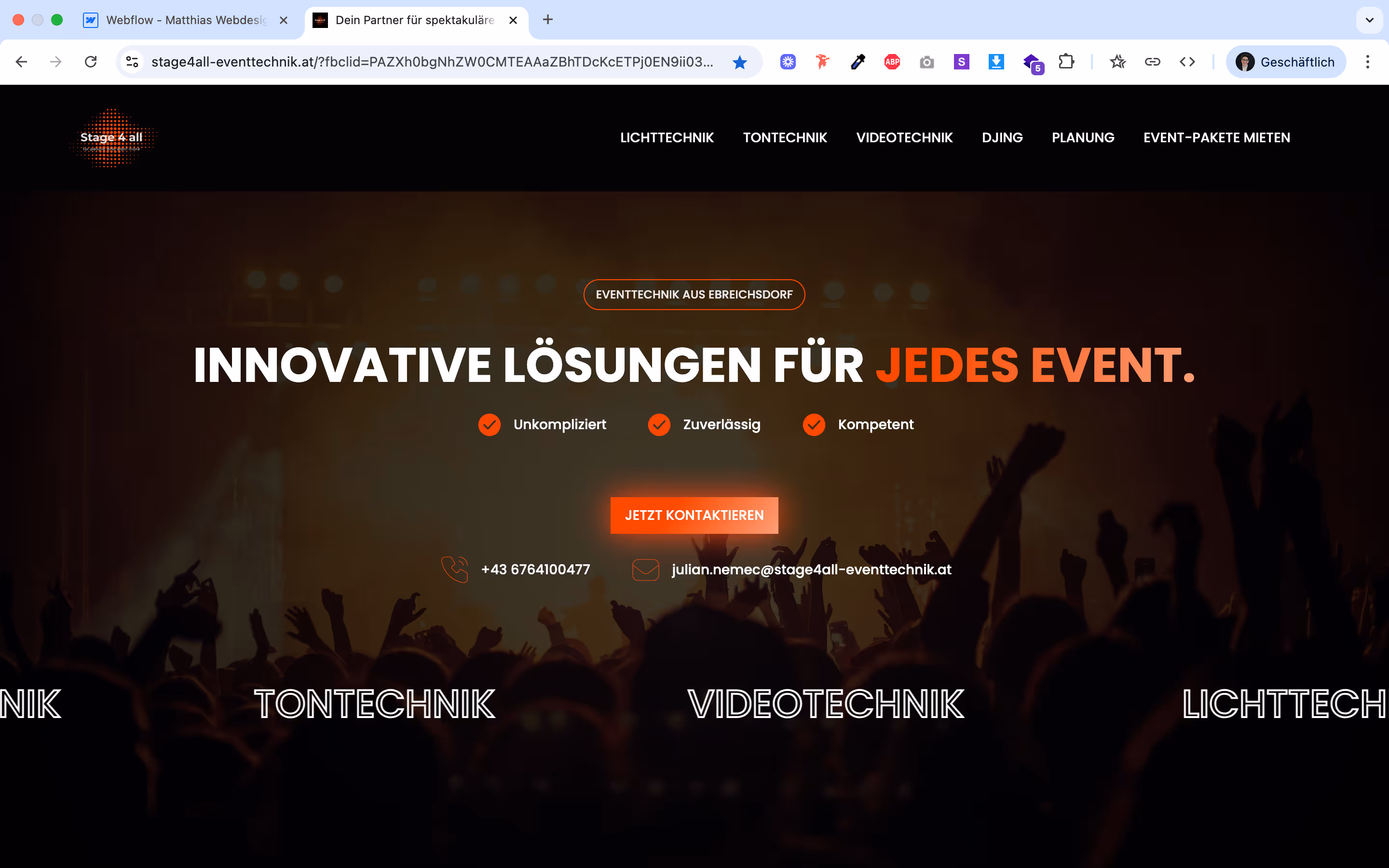 Webdesign Nexus Ethica