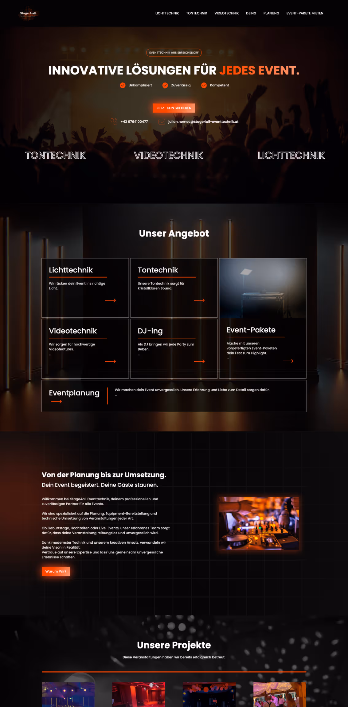 Webdesign Stage4all