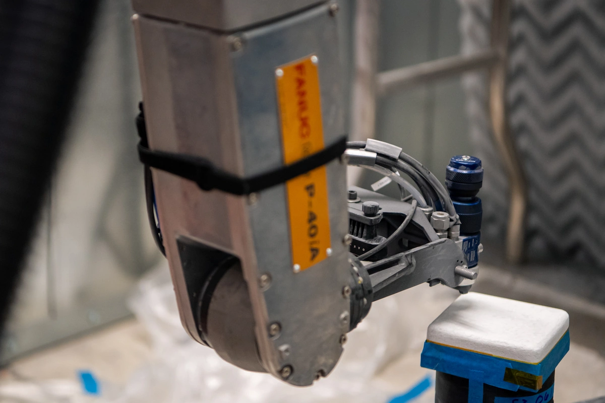 Autonomous Robotic Coating Application