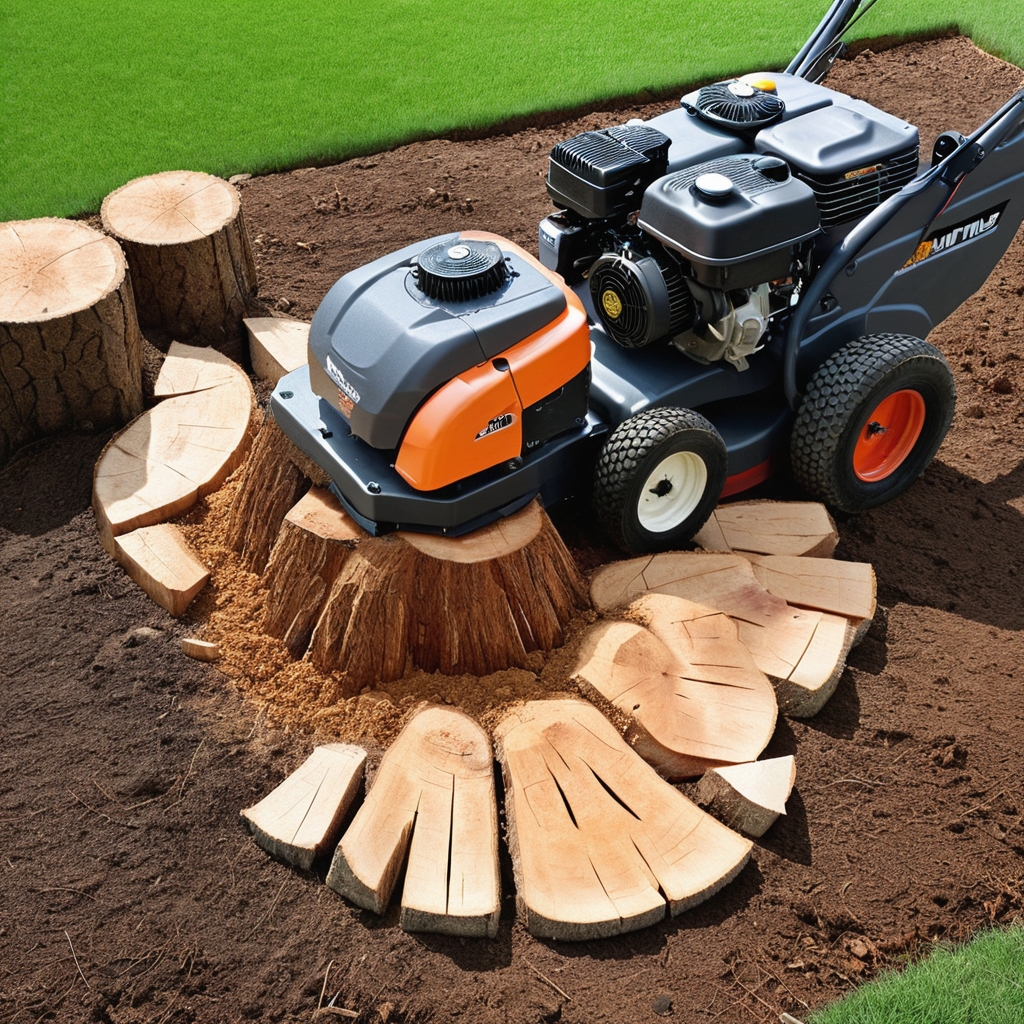 Efficient Stump Grinding Solutions for Uneven Terrain UpstateTerrain