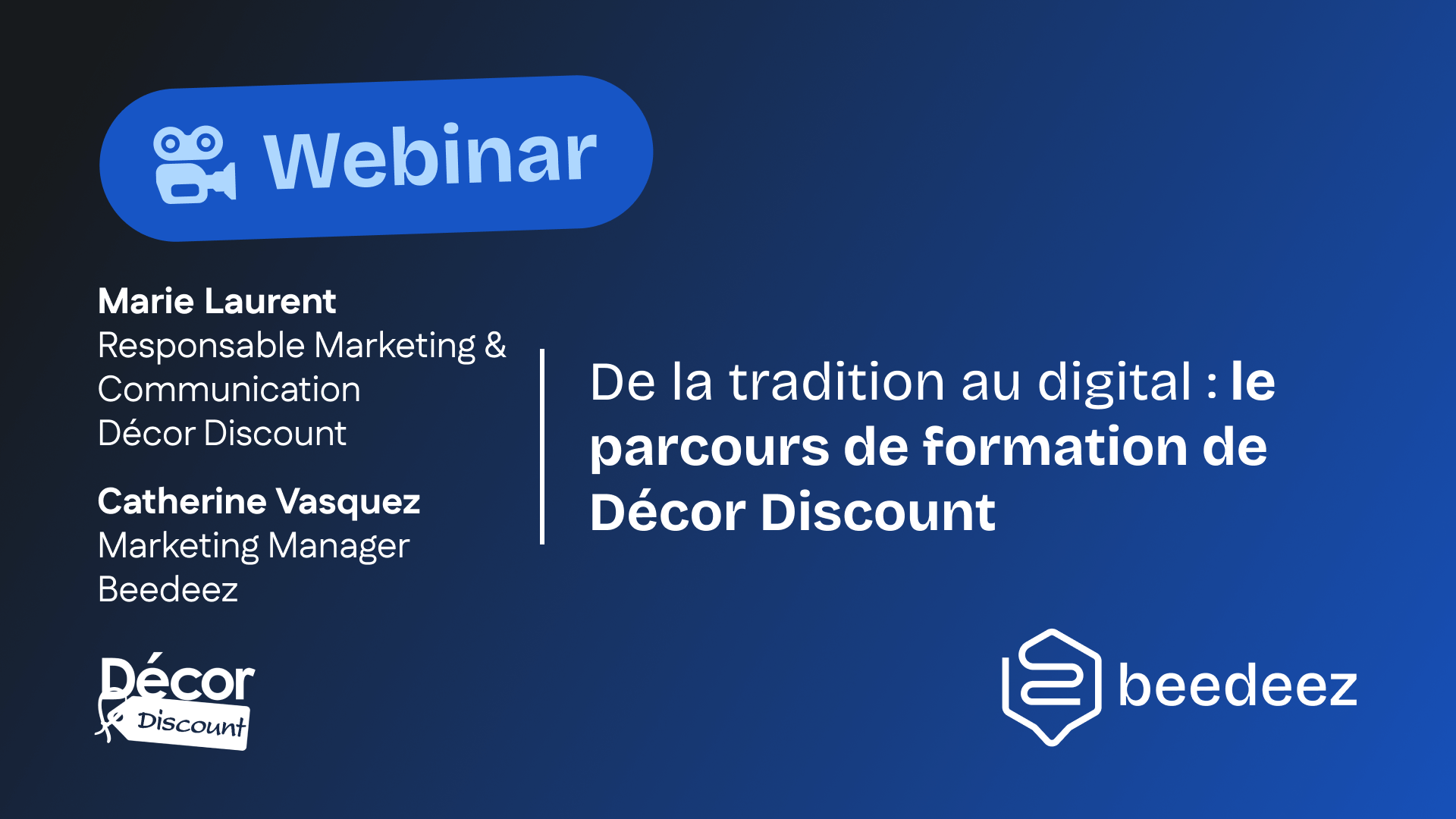 Webinar Décor Discount x Beedeez