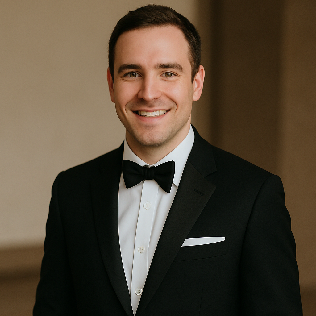 A Portrait of Peter Müller at his wedding