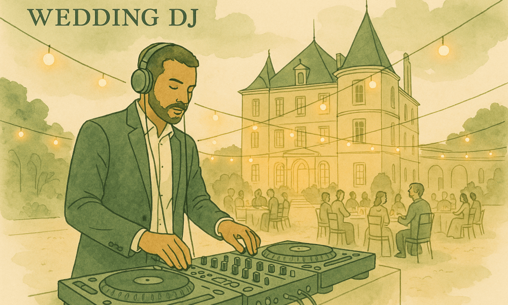 Comparaison des prix d'un DJ pour un mariage, illustrant les différents forfaits disponibles.