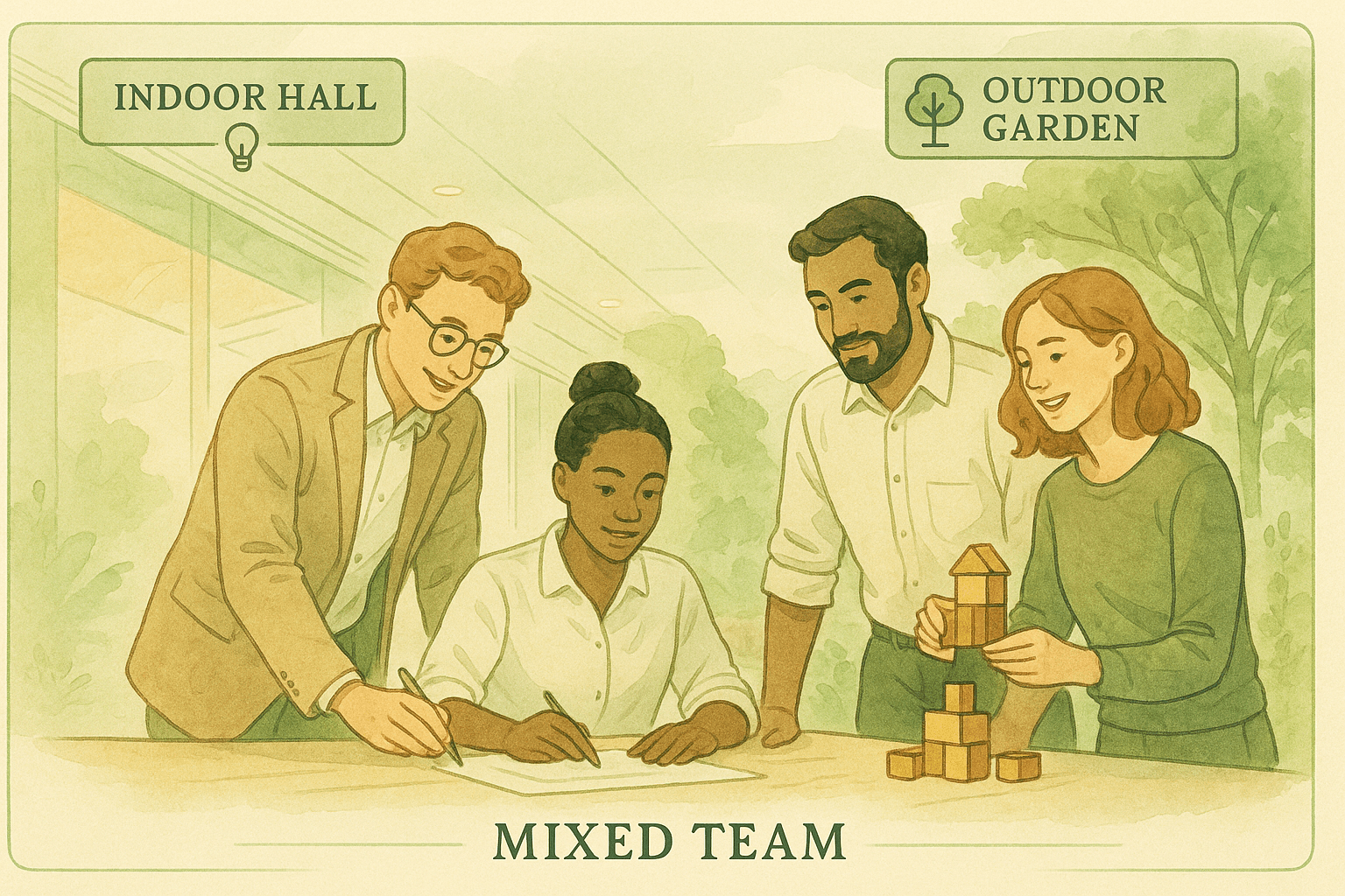 Participants engaged during an interactive activity seminar.