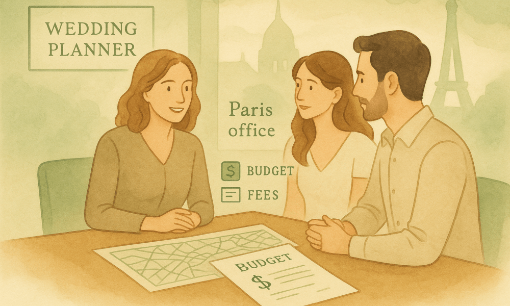 Tarifs des services d'un wedding planner pour l'organisation de mariage