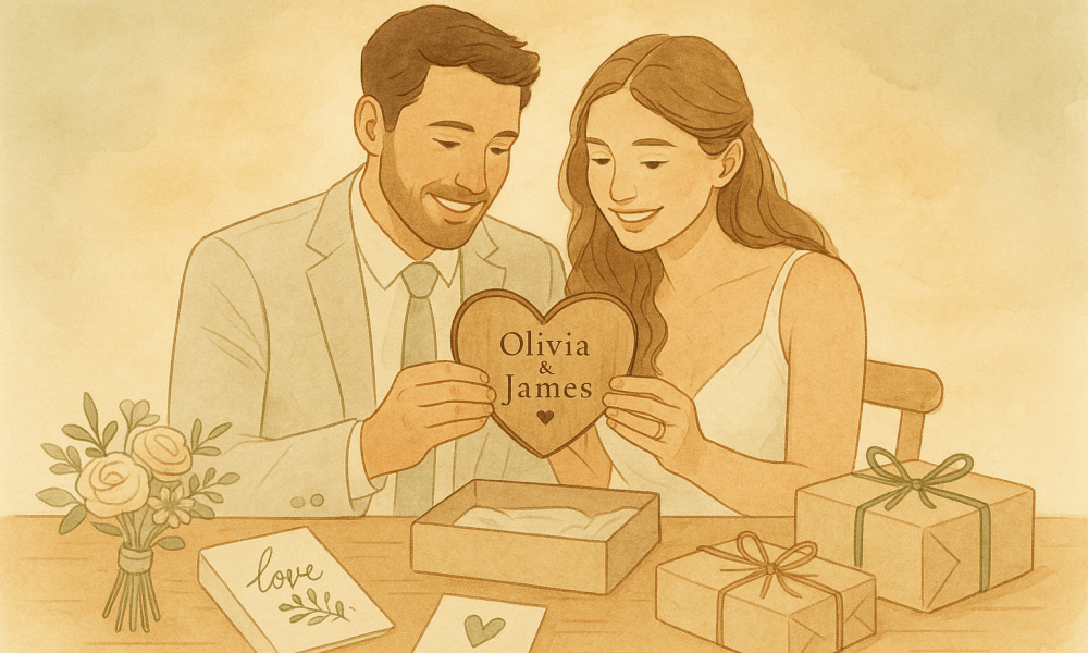 Unforgettable wedding gift ideas to celebrate a special moment