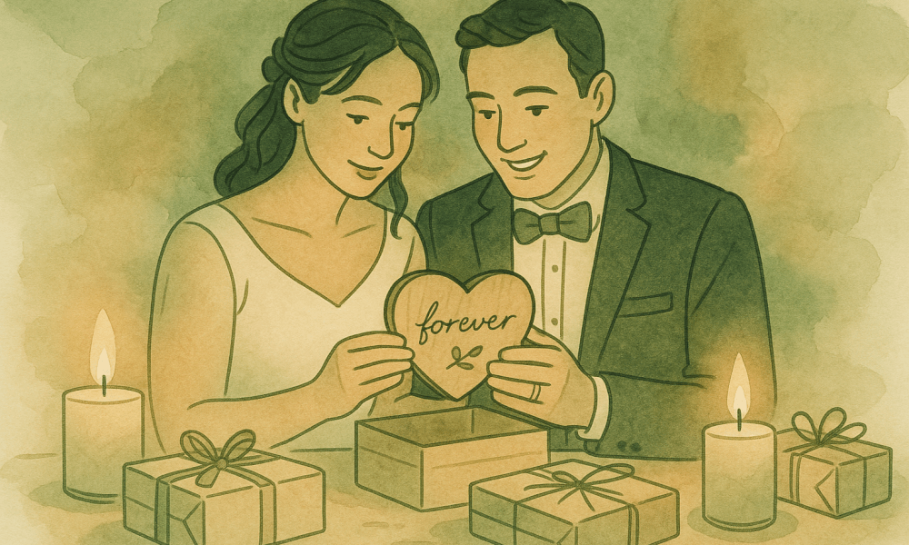 Unforgettable wedding gift idea to celebrate a special union