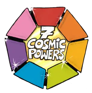 The 7 Cosmic Powers badge.