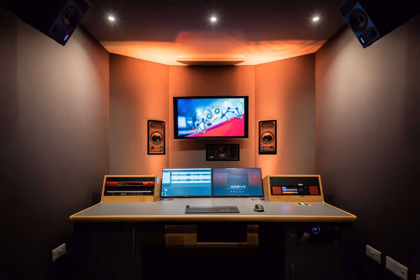 Sumo Digital - White Mark designed Editorial studio for video game audio