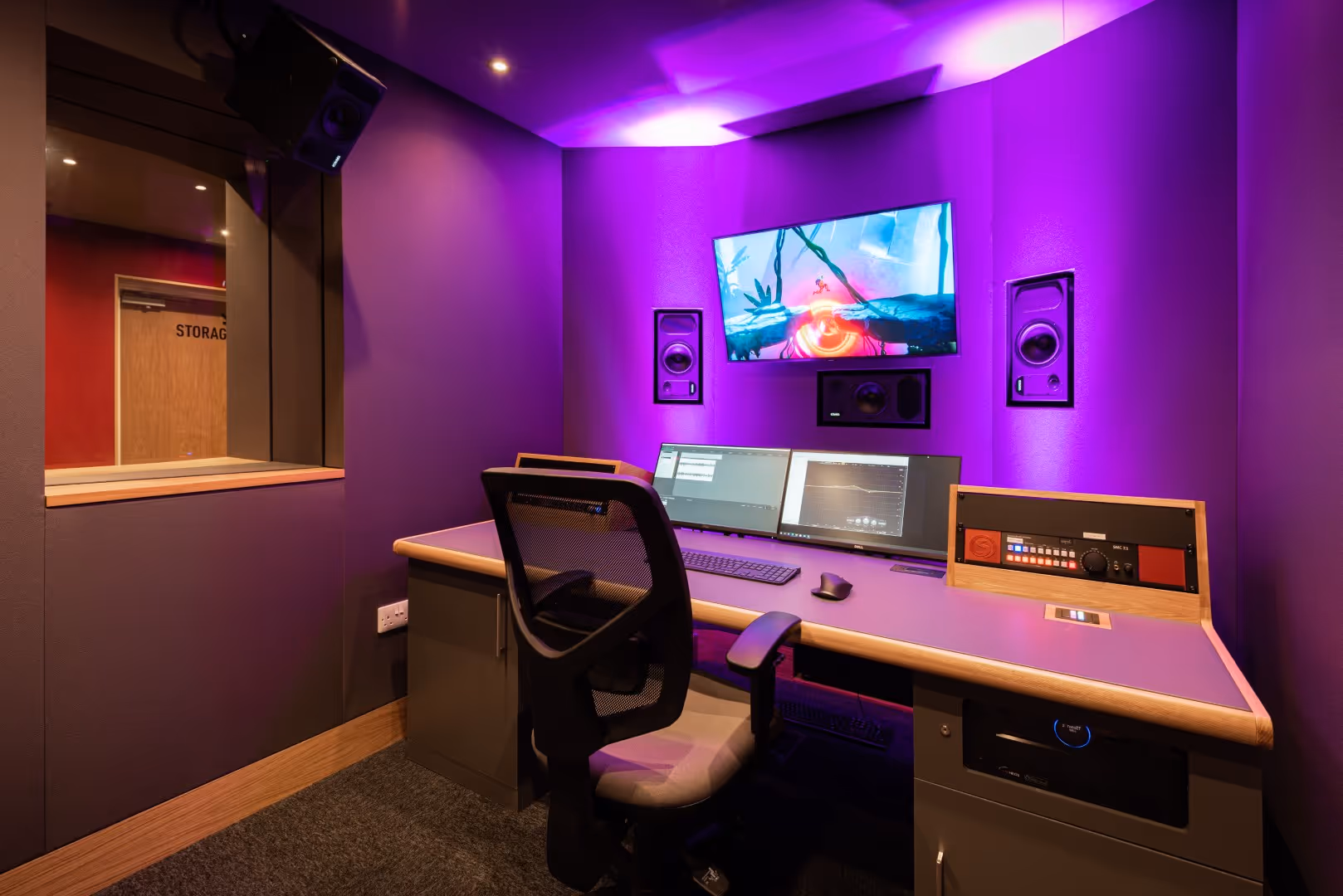 Sumo Digital - White Mark designed Editorial studio for video game audio