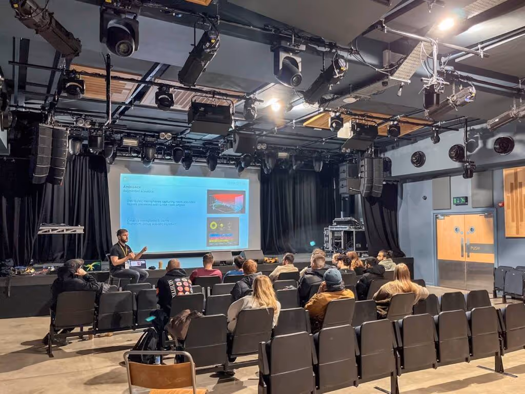 The L-Acoustics KARA II system mirrors the professional setups that graduates will use in the field giving them invaluable hands-on experience