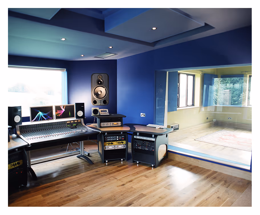 Far Heath - White Mark designed control room