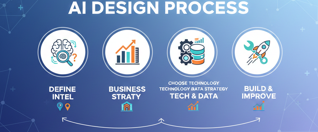 Understanding the Four Stages of the AI Design Process