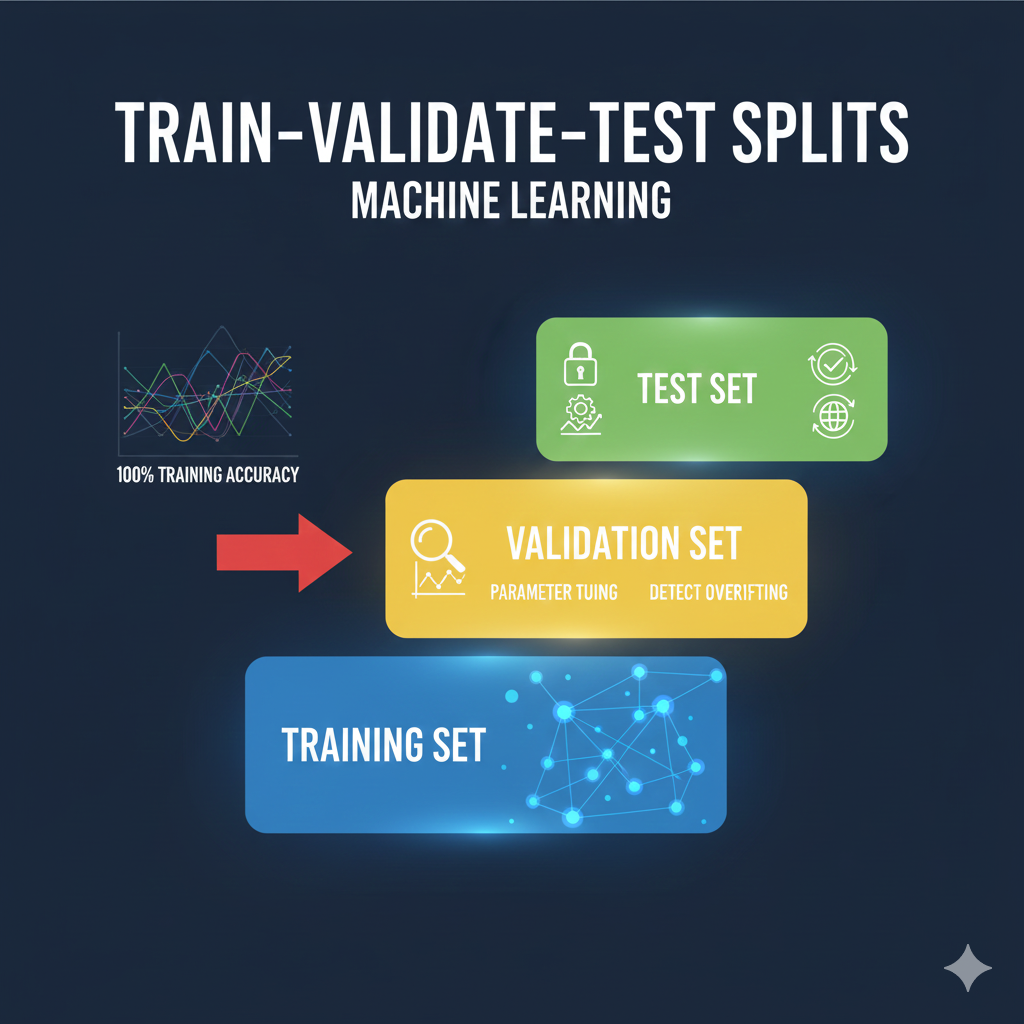 Why Train–Validate–Test Splits Matter in Machine Learning