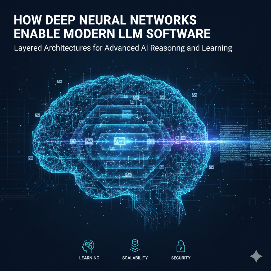 How Deep Neural Networks Enable Modern LLM Software