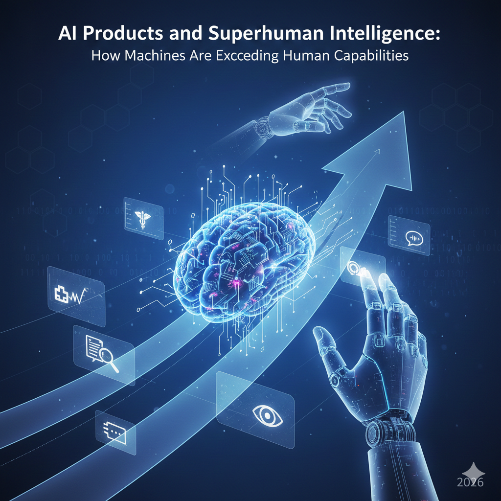 AI Products and Superhuman Intelligence: How Machines Are Exceeding Human Capabilities