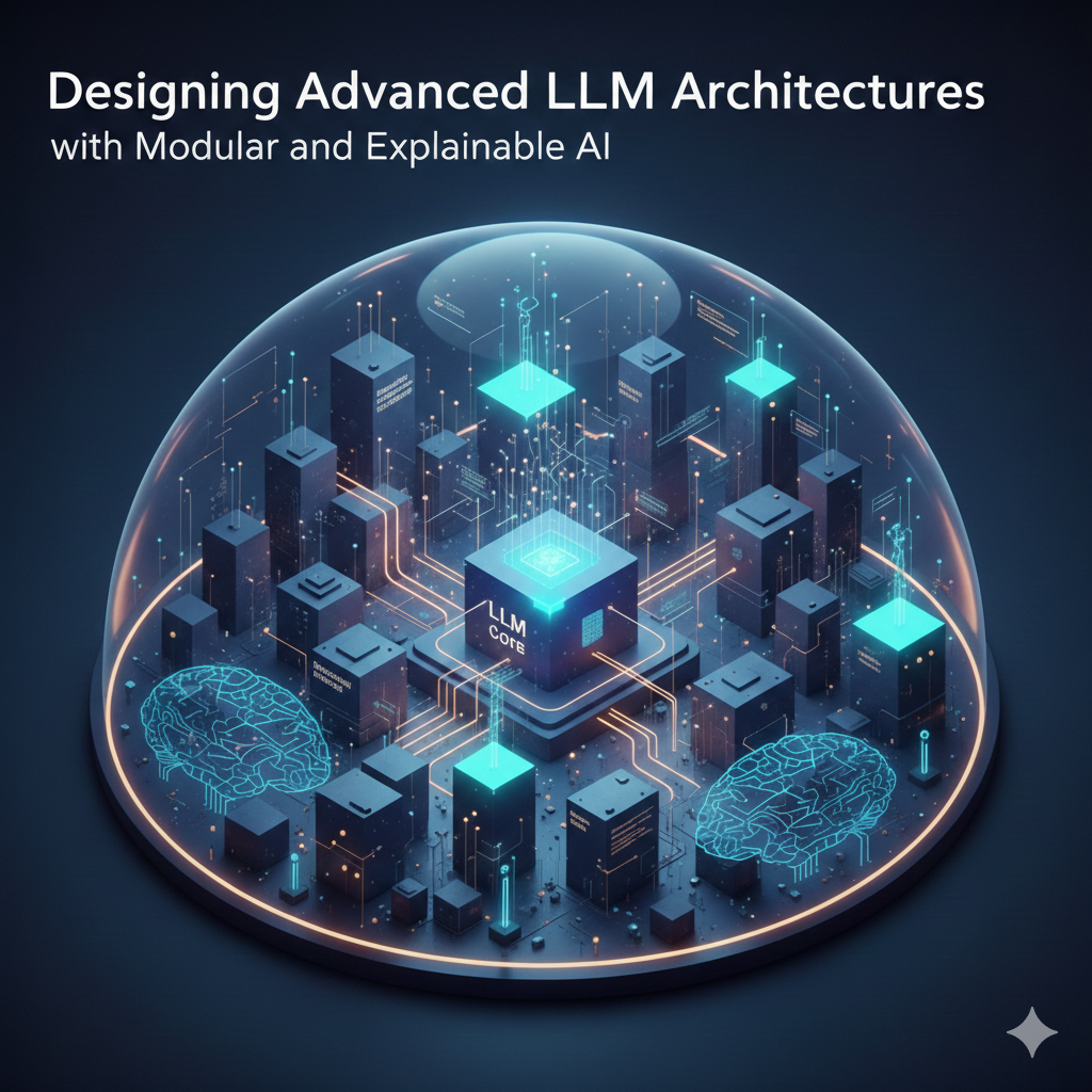 Designing Advanced LLM Architectures with Modular and Explainable AI