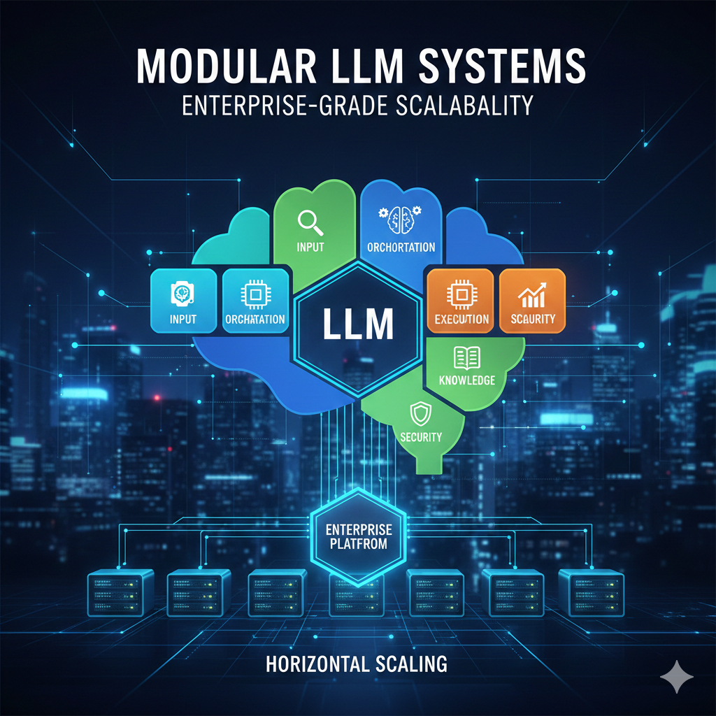 Building Modular LLM Systems for Enterprise-Grade Scalability