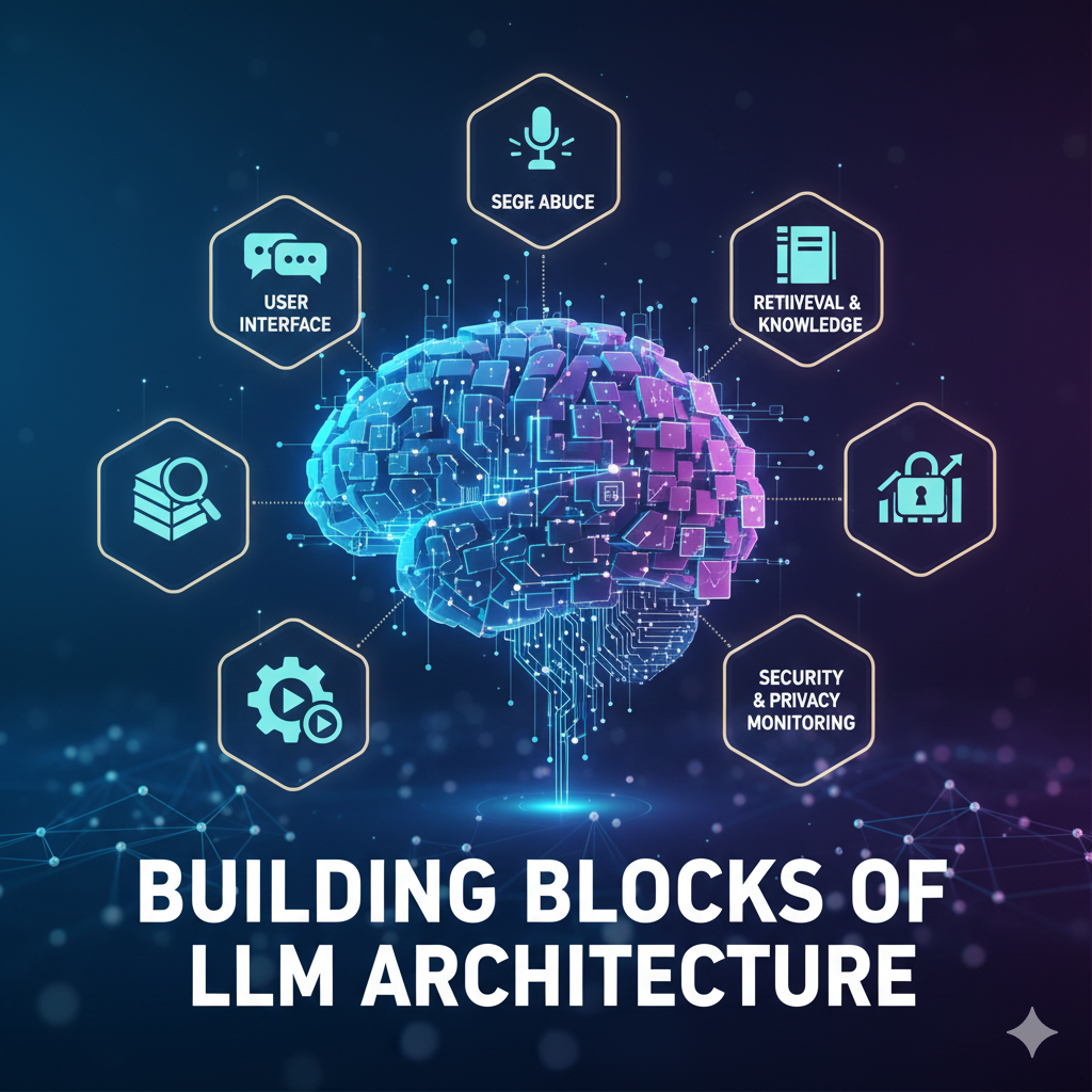 Layered Design Patterns for Large Language Model Applications
