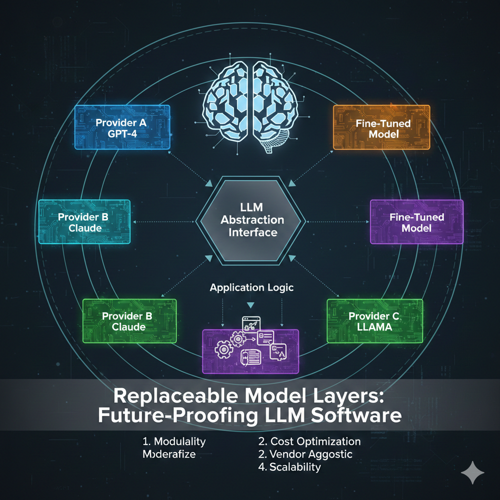 Designing Replaceable Model Layers in LLM Software