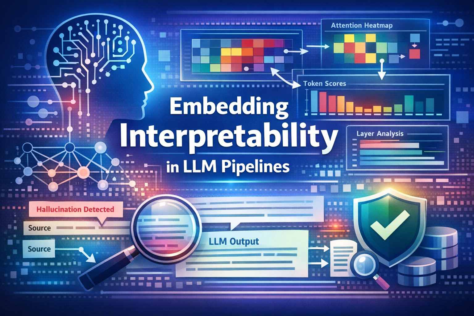 Embedding Interpretability Mechanisms into LLM Pipelines