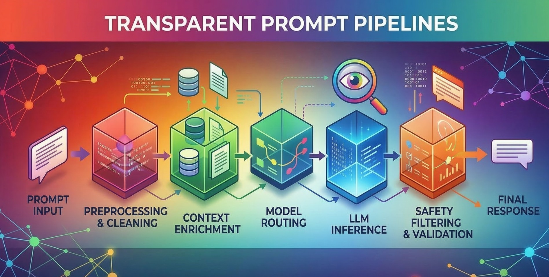 Transparent Prompt Processing in Modular LLM Platforms