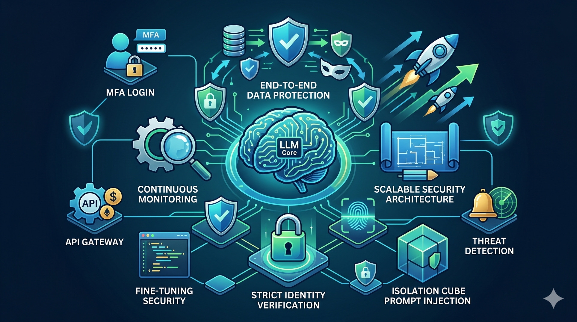 Zero-Trust Architectures for LLM-Powered Applications