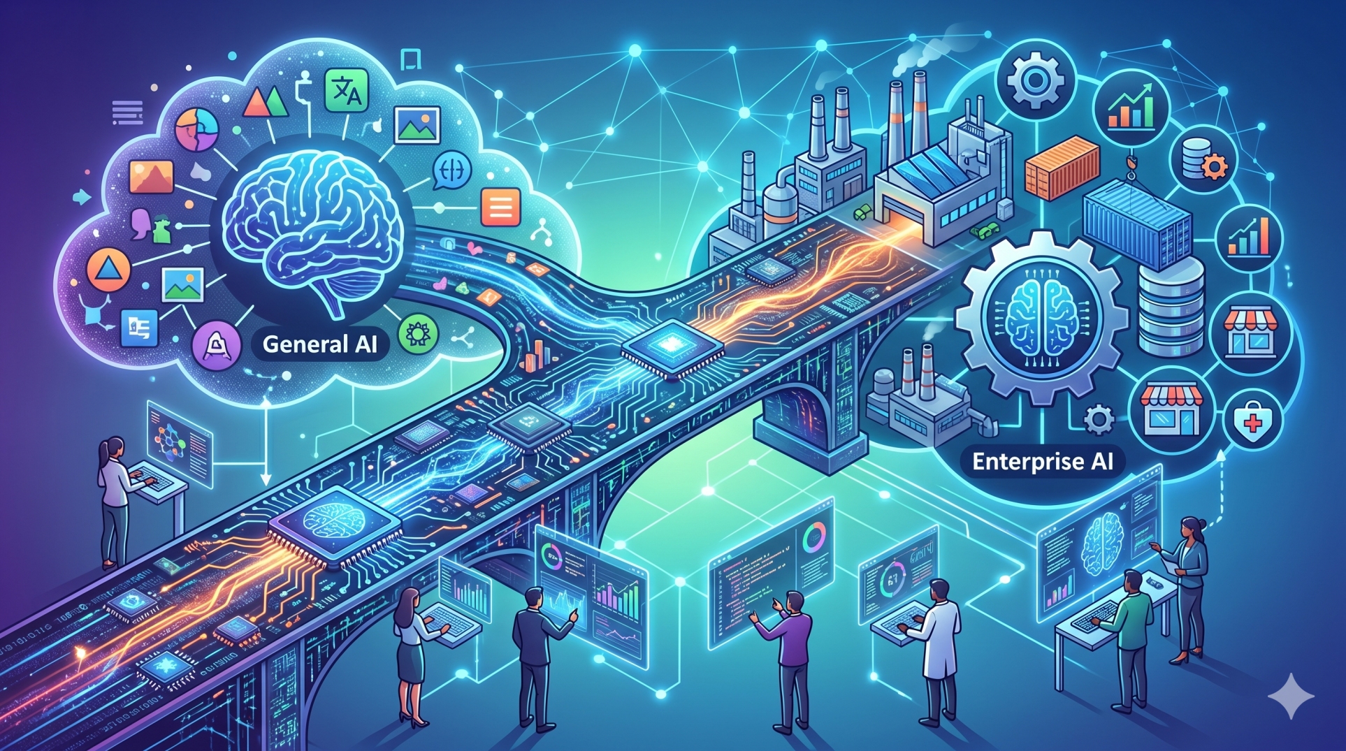 Domain Adaptation Techniques for Enterprise AI
