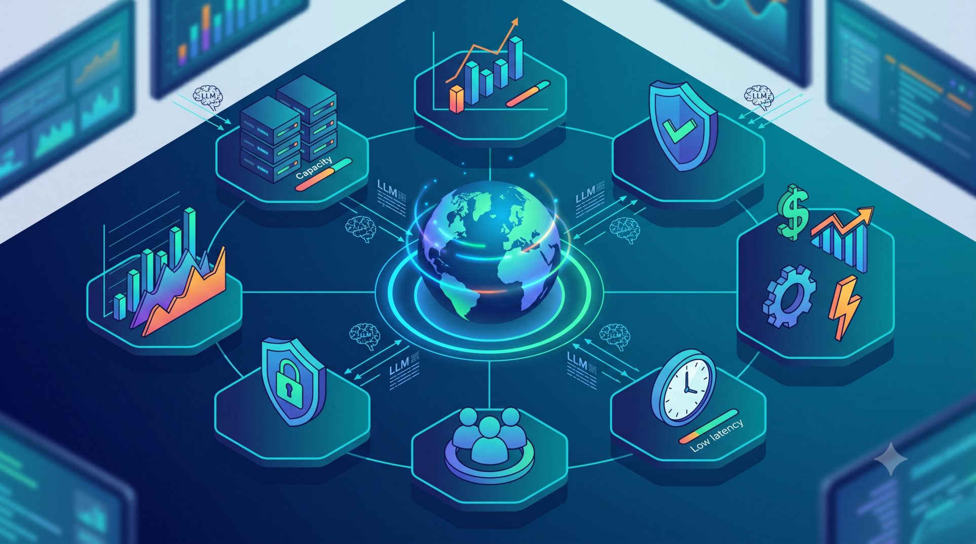 Designing AI Control Centers for Enterprise LLM Operations